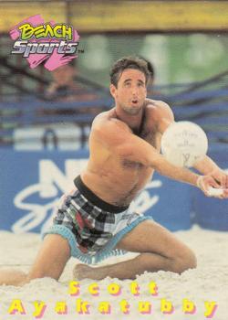 1992 Beach Sports #40 Scott Ayakatubby Front